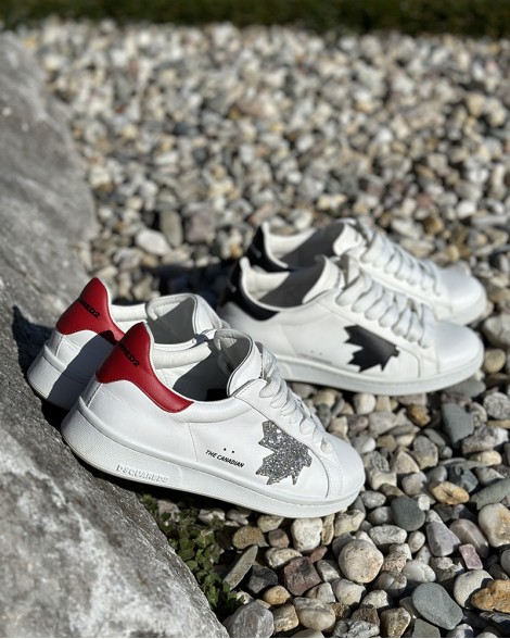 Tenisky dámské Dsquared2 THE CANADIAN s černým listem